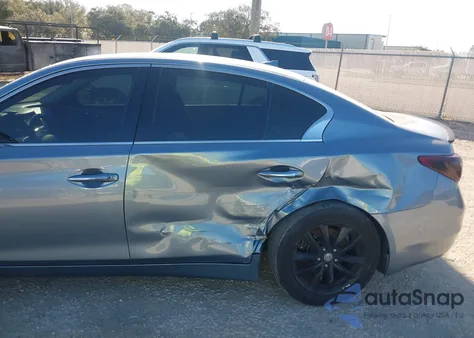 2014 Infiniti Q50 Base z USA, uszkodzony, nr VIN JN1BV7AP0EM679561